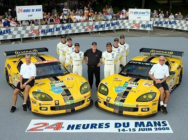 Die beiden Werks-Corvette für Le Mans. Foto: Auto-Reporter/Corvette